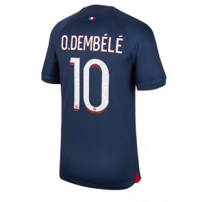 Paris Saint-Germain Ousmane Dembele #10 Hemmatröja 2023-24 Kortärmad